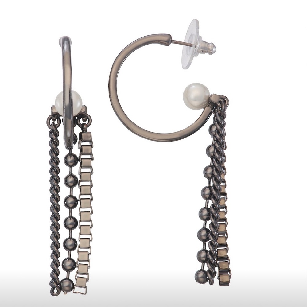 Simply Vera Vera Wang C-Hoop Earrings